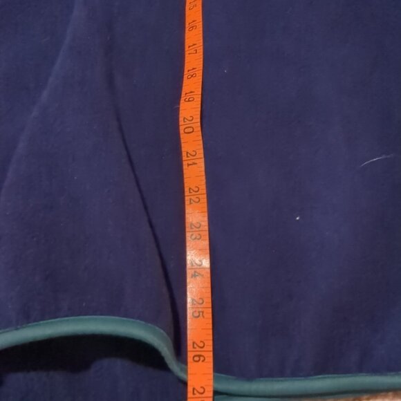 WOOLRICH Jacket Mens XL Vintage Long-sleeve Quarter Snap Pullover Blue Green - Picture 10 of 15